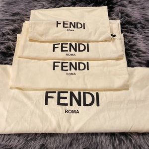 Fendi dust bags set of 4